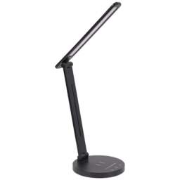 ValueLights Kiko Matte Black Dimmable LED Table Lamp - Wilko - thumbnail 1