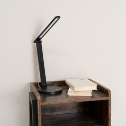 ValueLights Kiko Matte Black Dimmable LED Table Lamp - Wilko - thumbnail 7