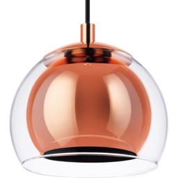 EGLO Rocamar Copper Pendant - Size: 110 x 19 x 110cm - Brown - Wilko - thumbnail 4
