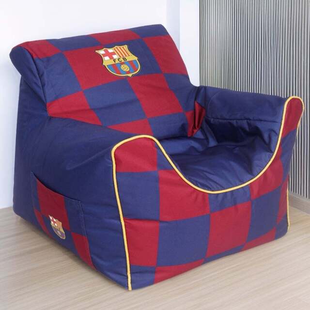 Kaikoo Barcelona Funzee Check Print Chair - Size: 62  x 62  x 55cm - multi - Wilko - image 1