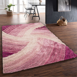 DS Living Stella Purple Ultra Plush Rug 160 x 230cm - Wilko - thumbnail 3
