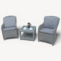 Royalcraft Paris 2 Seater Grey Imperial Companion Seat - Wilko - thumbnail 3