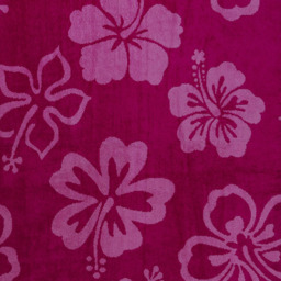 Eco Tex Recycled Cotton Pink Tropical Flower Beach Towel - Size: 150 x 70cm - Wilko - thumbnail 4