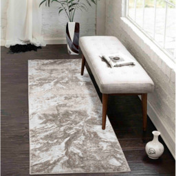 Desire Rugs Serenity Stone Abstract Water Grunge Texture Rug 80 x 150cm - Wilko - thumbnail 6