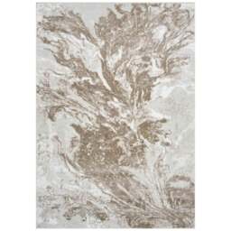 Desire Rugs Serenity Stone Abstract Water Grunge Texture Rug 80 x 150cm - Wilko - thumbnail 1