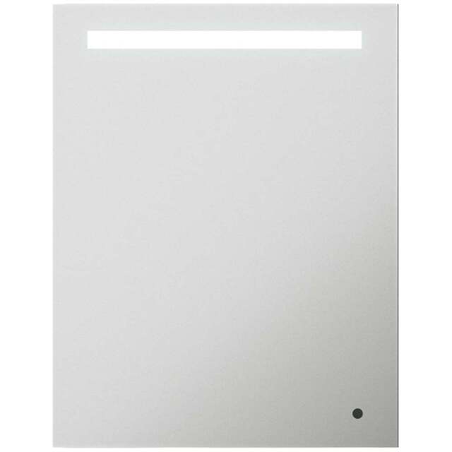 Sorrelis Caldera 2 Rechargeable Battery LED Mirror 70 x 50cm - Size: 50 x 70 x 3.4cm - Multi - Wilko - image 1