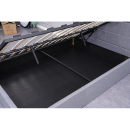 Portland Kosy Koala Single Grey Wooden Ottoman Bed with Mattress - Wilko - thumbnail 6