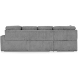 Home Detail Alcott 6 Seater Grey Jumbo Cord Fabric Left Hand Corner Sofa - Wilko - thumbnail 6