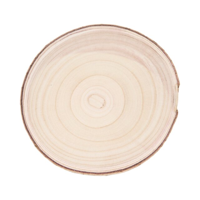 Wooden Log Decoration Natural 26cm - Wilko - image 1
