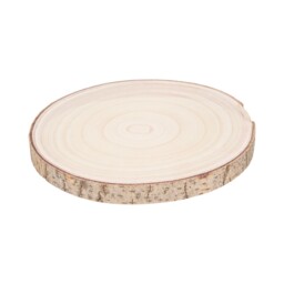 Wooden Log Decoration Natural 26cm - Wilko - thumbnail 4