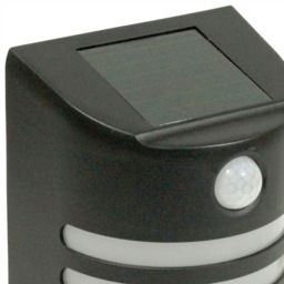 Luxform Solar Gap Wall Light with PIR Sensor - Size: 10 x 12 x 13.9cm - Black - Wilko - thumbnail 4