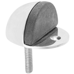 Hiatt Chrome Oval Floor Mounted Door Stop - Hiatt Hardware - Wilko