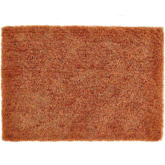 Origins Chicago Rust Shaggy Rug 160 x 230cm - Orange - Origins Rugs - Wilko - image 1