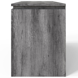 GFW Canyon 2 Door 2 Open Shelf Charcoal Grey Wide TV Unit - Size: 60 x 147 x 45cm - Wilko - thumbnail 6