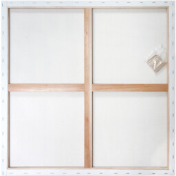 Plain Stretched Canvas White 61 x 61cm - artstudio - Wilko - thumbnail 4
