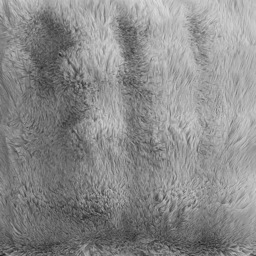 Sweet Dreams Alpine Silver Faux Fur Cushion 43 x 43cm - Wilko - thumbnail 3