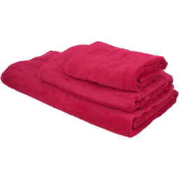 Bath Sheet - Ultra Pink - Wilko - thumbnail 3