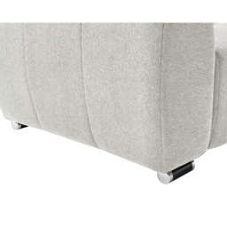 DS Living The Capri 3 Seater Beige Woven Fabric Right Hand Chaise Corner Sofa - Wilko - thumbnail 7