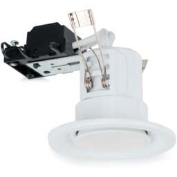 ValueLights White Cool White LED Ceiling Downlight 10 Pack - Wilko - thumbnail 1