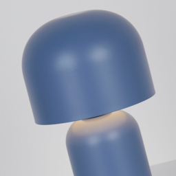 Lighting Collection Blue Rechargeable LED Table Lamp - Size: 27 x 15 x 15cm - Wilko - thumbnail 5