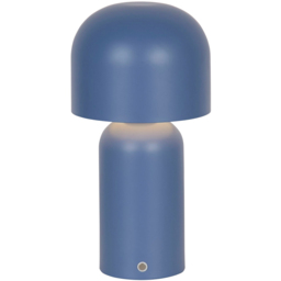 Lighting Collection Blue Rechargeable LED Table Lamp - Size: 27 x 15 x 15cm - Wilko - thumbnail 4