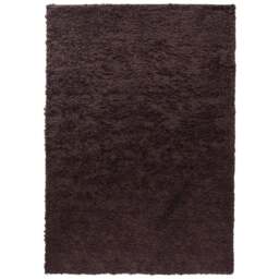 Desire Rugs Oxford Brown Plain Shaggy Rug 80 x 150cm - Wilko - thumbnail 1