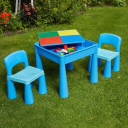 Liberty House Toys Blue Kids 5-in-1 Activity Table and Chairs - Size: 46.5 x 51 x 53cm - Wilko - thumbnail 7
