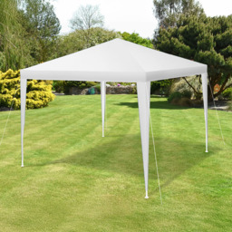 tectake Farah 3 x 3m White Gazebo with Plug In System - Wilko