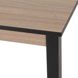 Seconique Radley Oat Fabric 4 Seater Dining Set Oak Effect and Black - Wilko - thumbnail 7