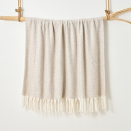 Cloud Touch Aisling Faux Mohair Fringed Chateau Grey Throw 127 x 170cm - Size: 127 x 170 x 0.5cm - Wilko - thumbnail 3
