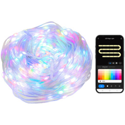 ValueLights Smart App-Control RGB IP44 Fairy Curtain Light 2 x 2m - Size: 200 x 200 x 0cm - White - Wilko - thumbnail 3
