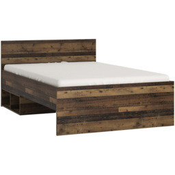Florence Brooklyn Small Double Walnut Bed Frame - Brown - Furniture to Go - Wilko - thumbnail 3
