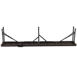 Living and Home Set of 2 Rattan Brown Folding Bench - Size: 2 Seater - Wilko - thumbnail 7