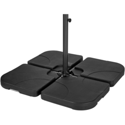 Garden Gear Black Cantilever Parasol Base - Size: 7 x 1000 x 100cm - Wilko