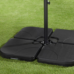 Garden Gear Black Cantilever Parasol Base - Size: 7 x 1000 x 100cm - Wilko - thumbnail 4