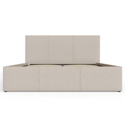 GFW Small Double Natural Hopsack Fabric End Lift Ottoman Bed with Memory Pocket Spring Mattress - Wilko - thumbnail 6