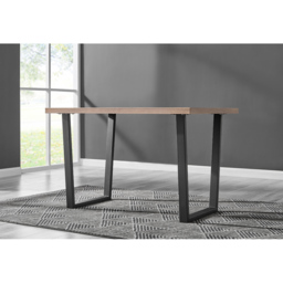 Furniturebox Solo Valera Velvet 4 Seater Dining Set Navy Blue - Wilko - thumbnail 5
