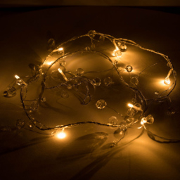 ValueLights 10 LED White Plastic Diamond String Lights - Size: 17 x 12 x 143cm - Wilko - thumbnail 6