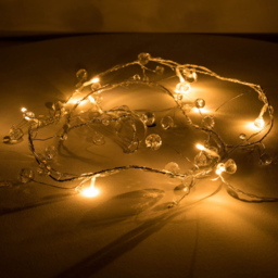 ValueLights 10 LED White Plastic Diamond String Lights - Size: 17 x 12 x 143cm - Wilko - thumbnail 5
