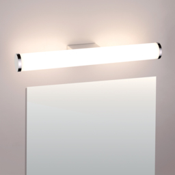 TCP White Tubular Mirror Bathroom Wall Light 400mm 8W - Size: 45.00 x 40 x 4.5cm - Wilko - thumbnail 6