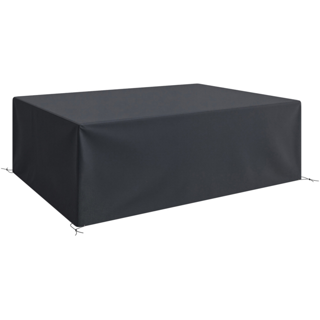 Outsunny Black Garden Furniture Cover 275 x 205cm - Size: 90 x 205 x 275cm - Wilko - image 1