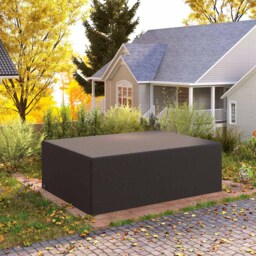 Outsunny Black Garden Furniture Cover 275 x 205cm - Size: 90 x 205 x 275cm - Wilko - thumbnail 6