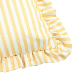 Wylder Nature Millie Yellow Ruffle Stripe Cushion 50 x 50cm - Wilko - thumbnail 4