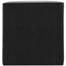 Bronx Black Faux Leather Side Table - Size: 480 x 460 x 460cm - LPD Home - Wilko - thumbnail 4