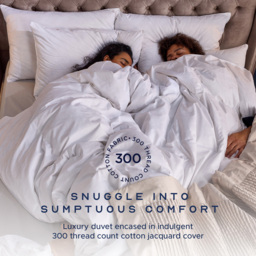 Snuggledown Double White Hungarian Goose Down Duvet 10.5 Tog - Wilko - thumbnail 3