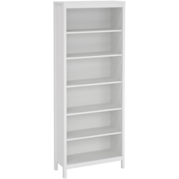 Florence Madrid 6 Shelf White Bookcase - Wilko - thumbnail 3