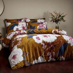 Paoletti Kyoto Single Floral Duvet Cover Set - Multi - Wilko - thumbnail 1