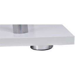 Portland White S-Shaped Shelving Unit - Size: 80 x 30 x 145cm - Wilko - thumbnail 6
