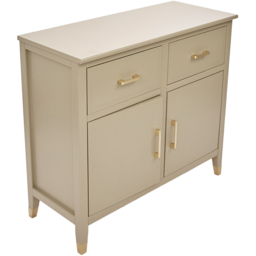 Palazzi 2 Doors 2 Drawers Clay Sideboard - Size: 40 x 95 x  85cm - Cream - Wilko - thumbnail 5