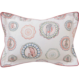 Yvonne Ellen Super King Size Multicolour Vintage Plates Duvet Set - Wilko - thumbnail 3
